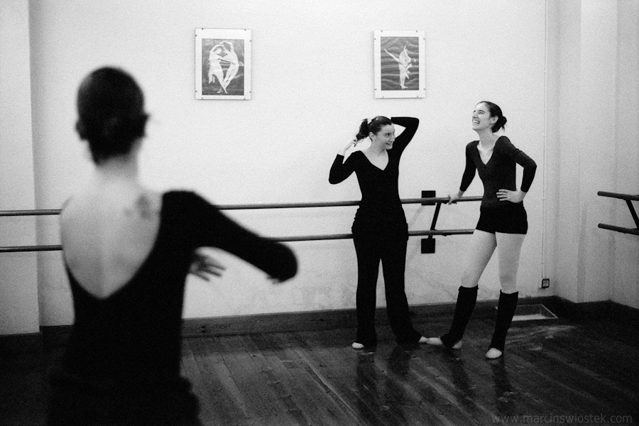 Ballet class, Girona, February 2008